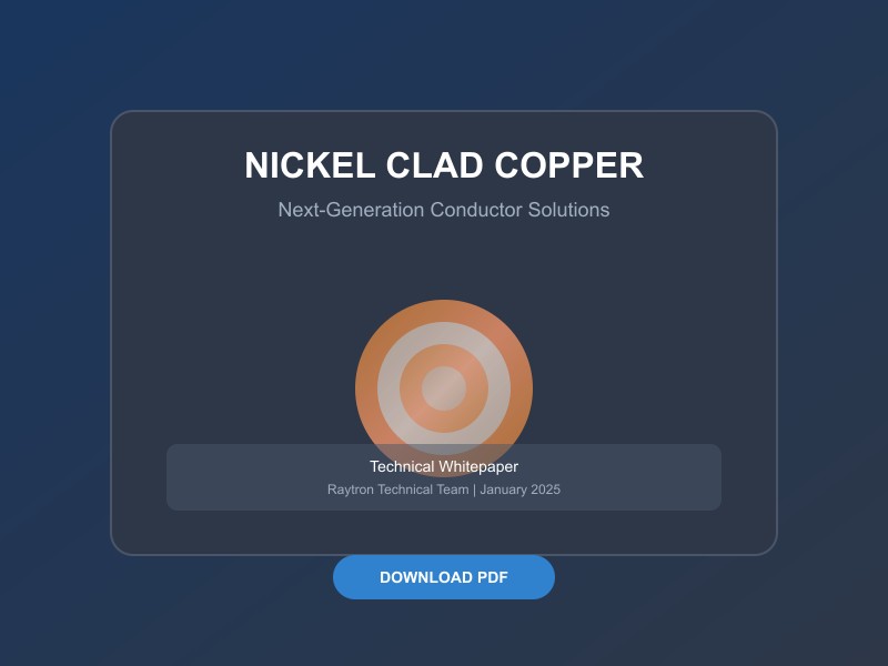 Nickel Clad Copper